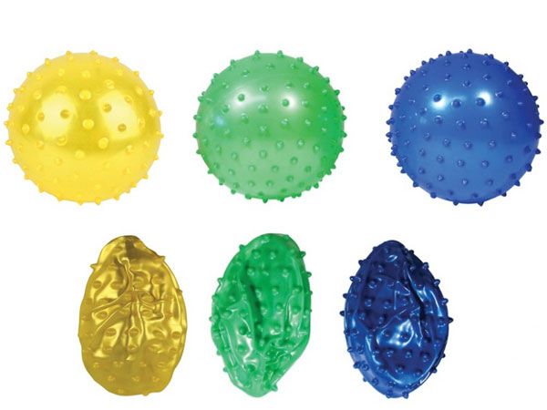 10cm Bobble Ball - Assorted Colours  (fgh)