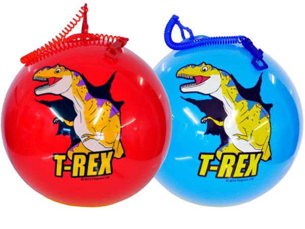 24x Deflated Dinosaur Ball And Keychain