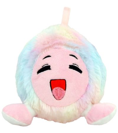 Furry Face Pastel Ball With Legs, 6''
