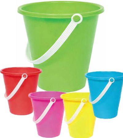 Crazy Coast Medium Round 5.5'' Sand Castle Bucket...Assorted Picked At Random