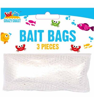 Crazy Coast 3 Piece Bait Bags For Crabbing & Fishing | BF562