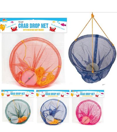 Crazy Coast Single Ring Crab Drop Net With Bait Holder...Assorted Picked At Rand | BF574