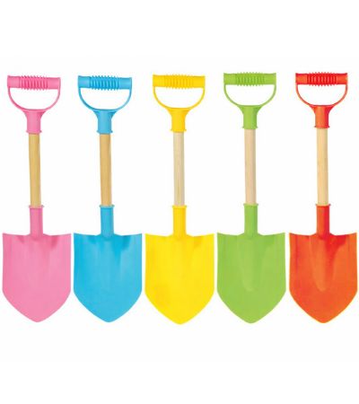 Crazy Coast 16'' Wooden Handle Shield Sand Spade ...Assorted Picked At Random