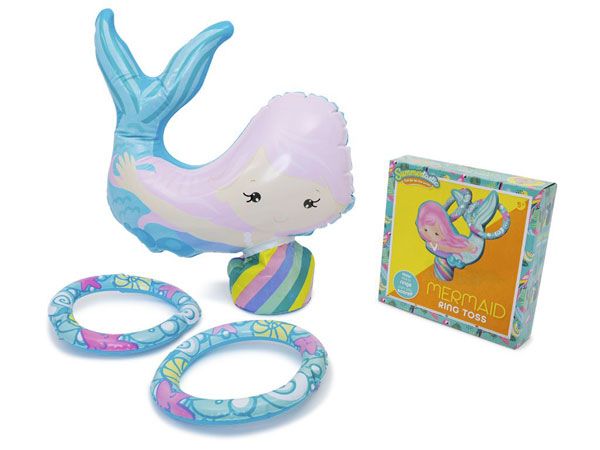 Grafix Inflatable Mermaid Ring Toss