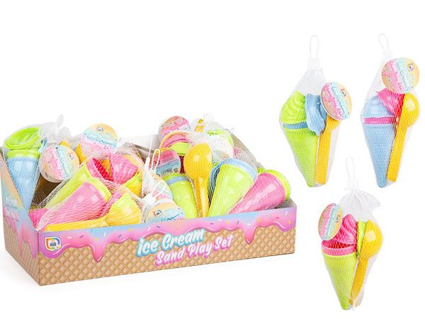 Wholesale Beach Toys | Ice Cream Sand Play Set