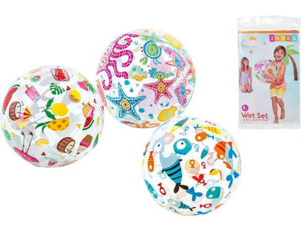 Wholesale Beach Ball | 20inch Lively Print Design