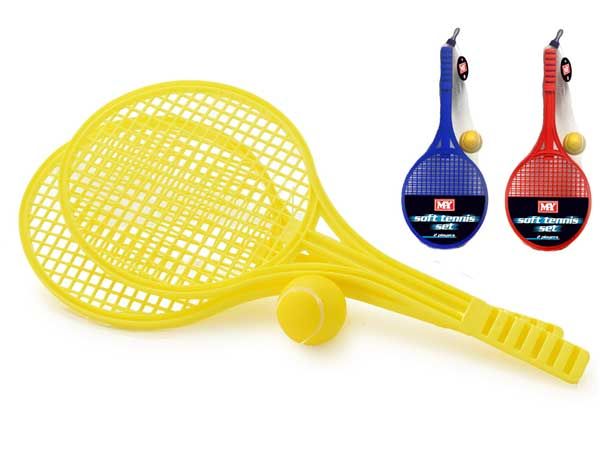 M.Y - 2 Player Soft Tennis Set...Assorted Picked At Random