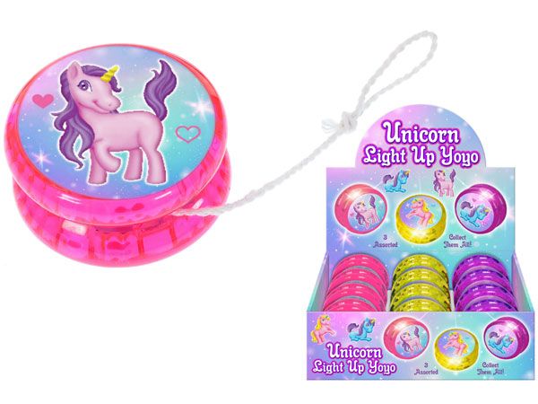 Wholesale Unicorn Light Up YoYo | Bulk Trade Prices